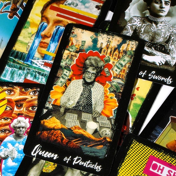 The Bad Ass Tarot Deck 78 Cards Deck Fortune Telling Game Divination Carousel 6