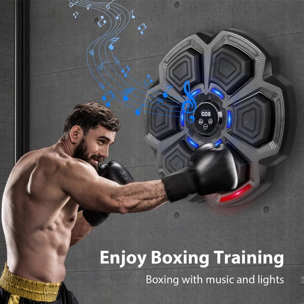 Centra Electronic Punching Box Music Machine Wall Mounted Bluetooth 9 Speeds Carousel 2