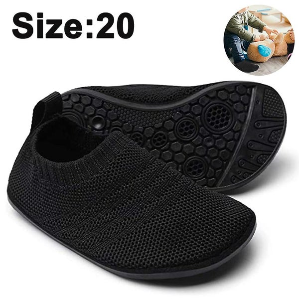 1 Pair Kids Toddler Slippers Baby House Shoes For Boys Girls Athletic Socks With Carousel 1