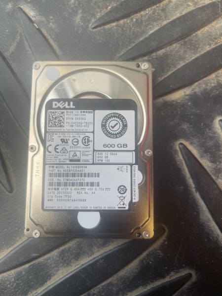 DELL 600G SAS 2.5' HDD Carousel 1
