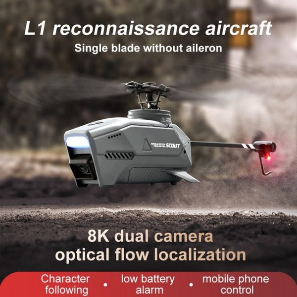 2024 L1 Mini Drone HD 4K Camera RC Helicopter WiFi 6-Axis Gyro Obstacle Avoid... Carousel 1