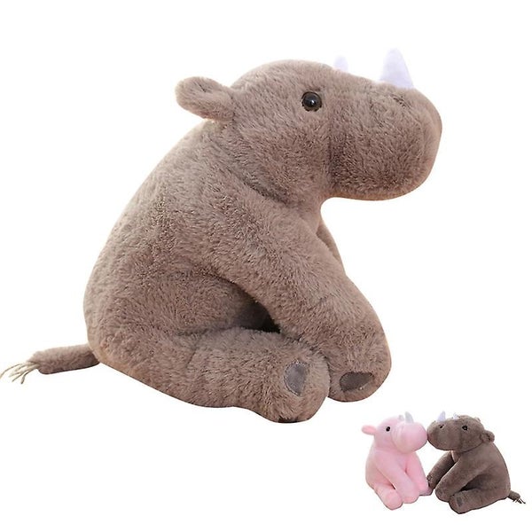 Simulation Rhino Doll Plush Toy Ragdoll Child Sleeping Pillow Boys Day Gift40c Carousel 1