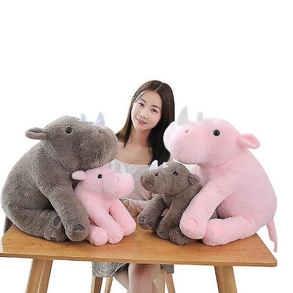 Simulation Rhino Doll Plush Toy Ragdoll Child Sleeping Pillow Boys Day Gift40c Carousel 2