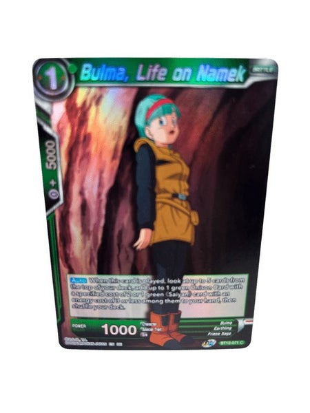 Dragon Ball Z TCG - Bulma, Life on Namek - Rise of the Unison Warrior Carousel 1