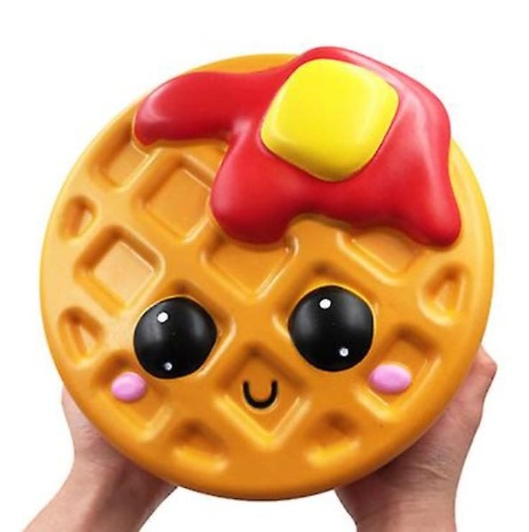 Simulation And Cute Giant Waffle Fluffy Children's Decompression Toy Carousel 2