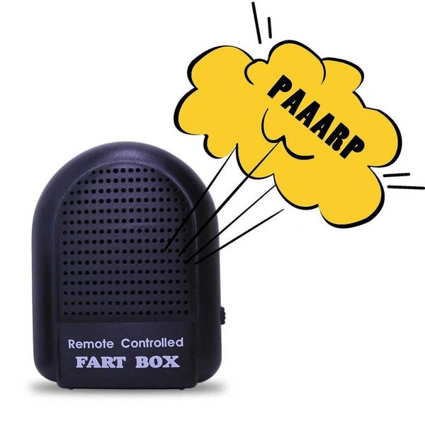 Funny Prank Remote Control Fart Machine Practical Joke Box Novelty Toy Gag Gift Carousel 2