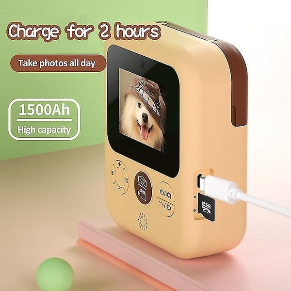 Children Instant Print Camera For Kids Girls Hd Digital Video Camera With Prin Carousel 5