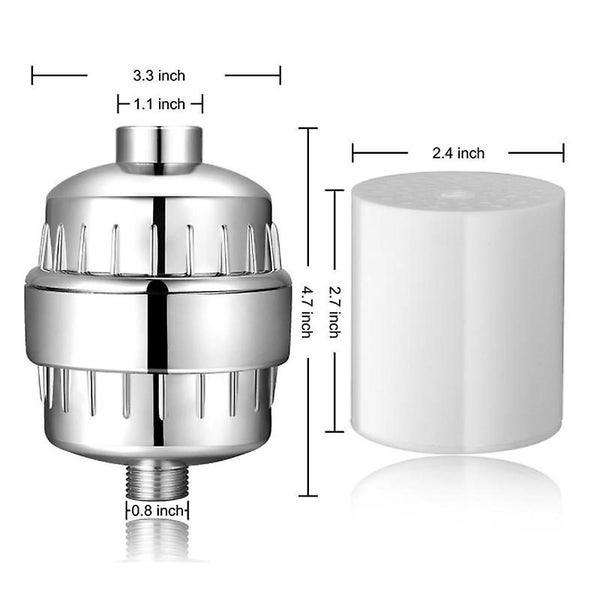 Universal Shower Filter Water Filter Softener Hard Water Purifier Shower Head Carousel 5