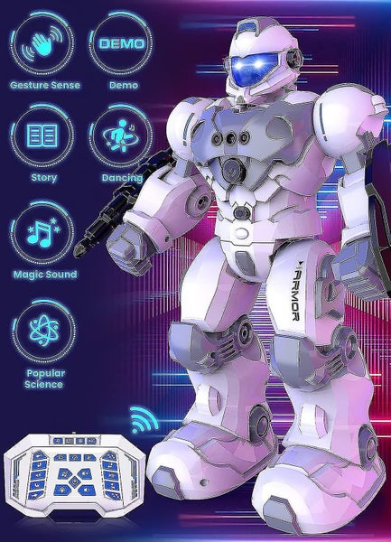 Remote Control Robot Toy Rc Robot Toys For Kids Large Programmable Remote Cont Carousel 2