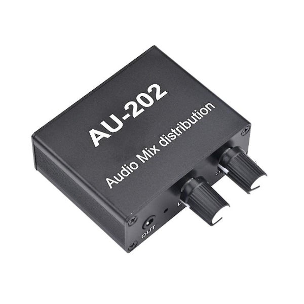 Mix er Au-202 2 Input 2 Output Stereo Mix er Audio Distributor For Headphone E Carousel 1
