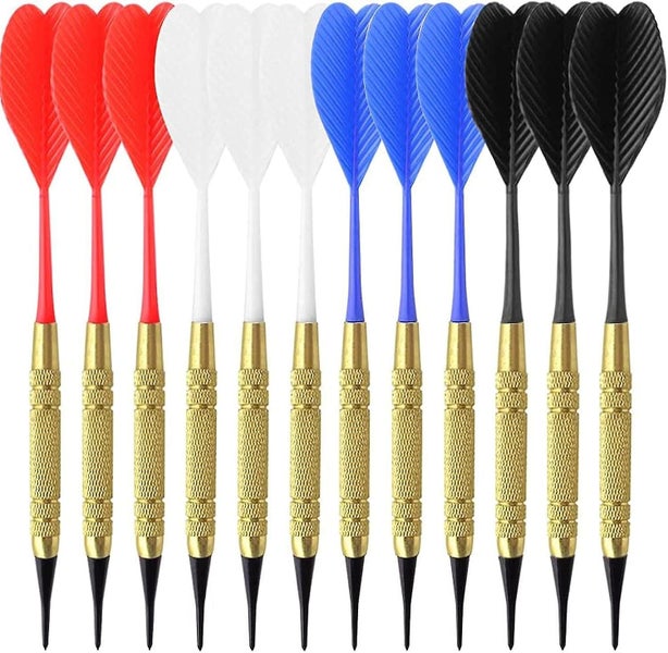 Plastic Tip Darts For Electronic Dartboard 12 Soft Tip Darts For Electronic Carousel 1