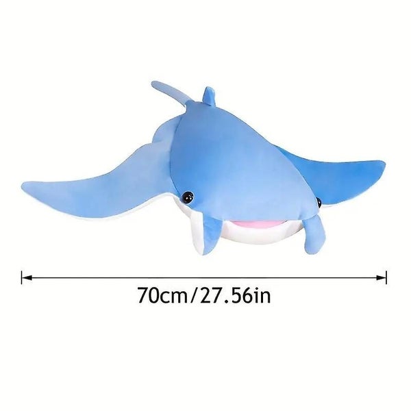 Manta Ray Fish Aquarium Doll Manta Ray Aquarium Plush Doll Toy Carousel 2