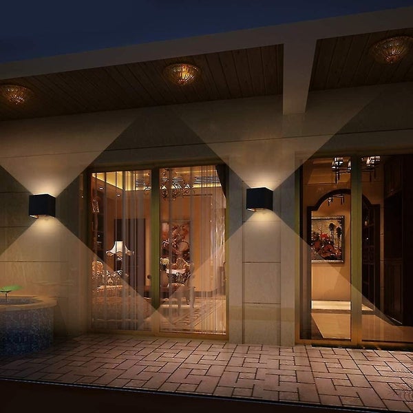 Motion Sensor LED Wall Light 12W Warm White Outdoor/Indoor Wall Light for Garden Carousel 5