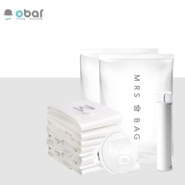 Simple Houseware Vacuum Storage Space Saver For Bedding, Pillows, Towel, Blanket Carousel 1