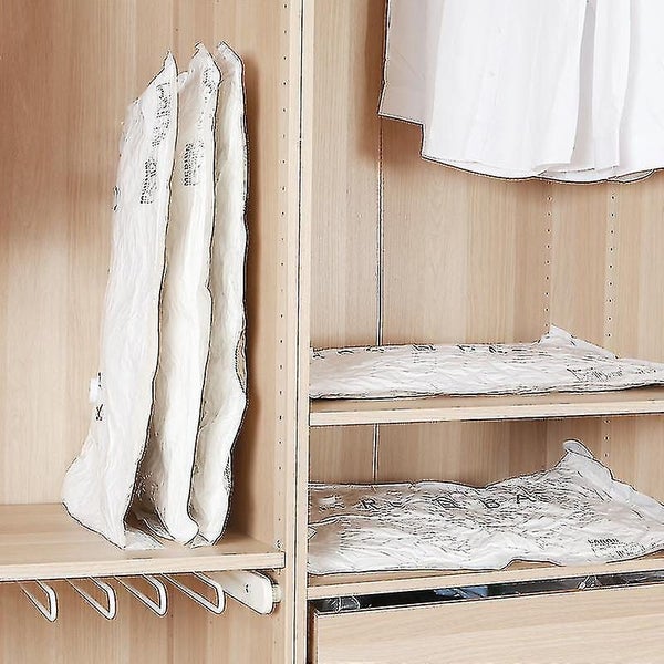 Simple Houseware Vacuum Storage Space Saver For Bedding, Pillows, Towel, Blanket Carousel 2