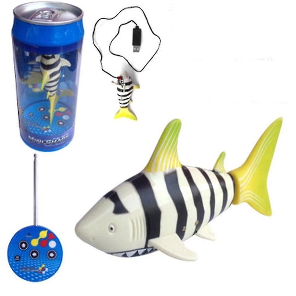 Mini Remote Control Shark Toy Rc Shark Can Packed Underwater Remote Control Ch Carousel 1
