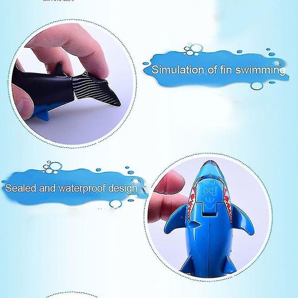 Mini Remote Control Shark Toy Rc Shark Can Packed Underwater Remote Control Ch Carousel 2