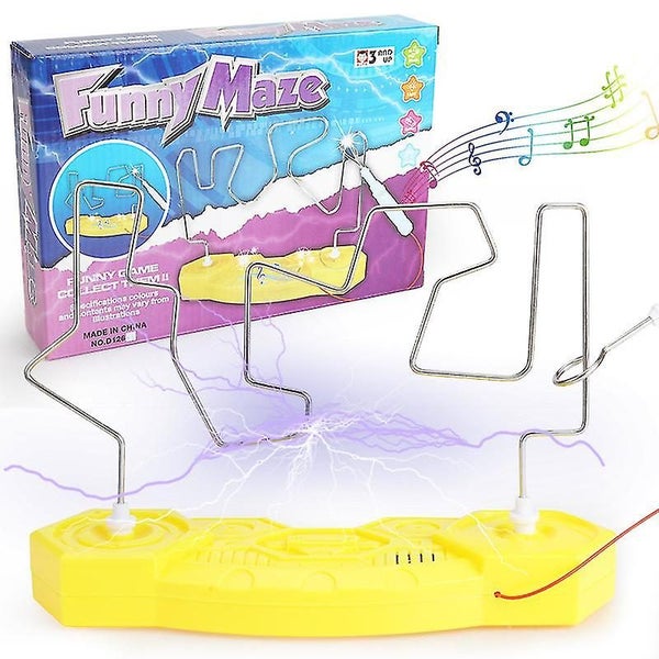 Collision Electric Shock Toy Science Ex periment Toys Education Electric Touch Carousel 1