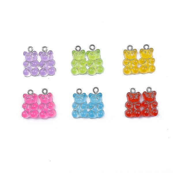 Diy Boxed Resin Bear Jewelry Accessory Set Carousel 3
