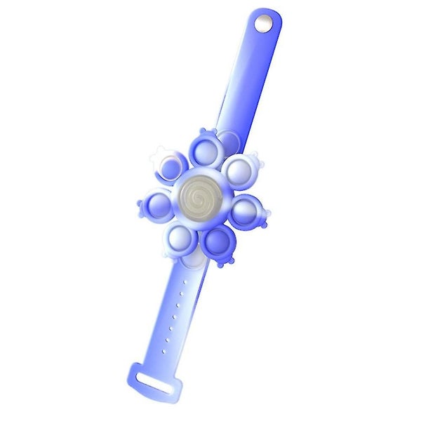 Spinner Silicone Wristband Decompression Toy Rgb Luminescence Bracelets Antist Carousel 1