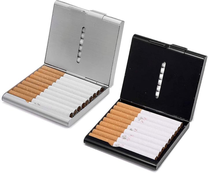2pcs Plastic Cigarette Case Cigarette Holder For 20 Cigarettes Holder Cigarett Carousel 1