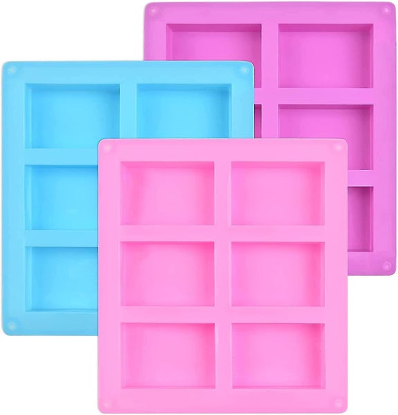 Cake Mold rectangle Silicone Molds Silicone Mould For Soap Cake Muffins Chocol Carousel 2