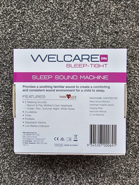 WELCARE Sleep-Tight Sleep Sound Machine Carousel 2