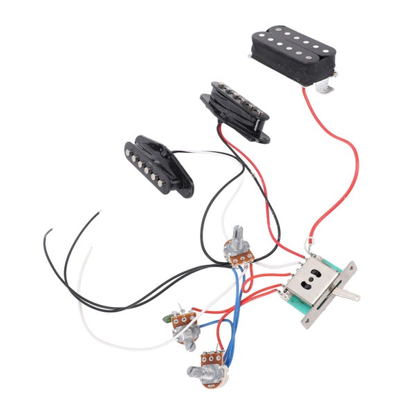 guitar pickup set Electric Guitar Pickup with Tone Volume Harness Double Coil Carousel 1