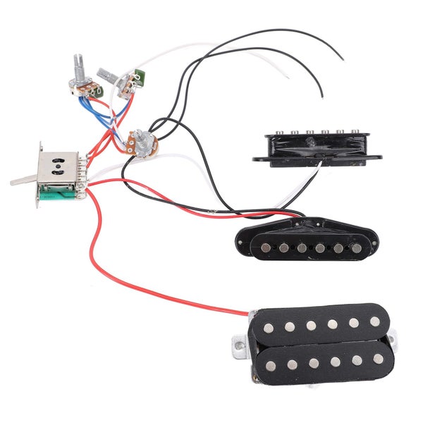 guitar pickup set Electric Guitar Pickup with Tone Volume Harness Double Coil Carousel 2