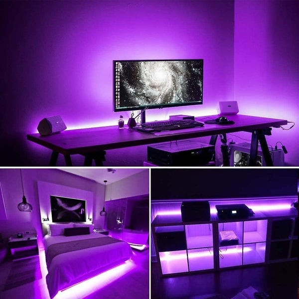 Uv Led Strip,usb Port Led Strip Light Violet Led For Home Lighting, Party, Bar H Carousel 5