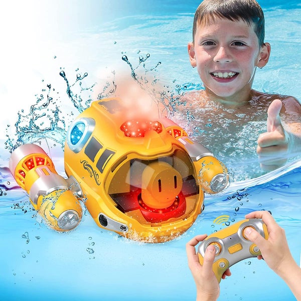 Remote Control Boat Rc Spray Gasboat Light Up Rc Boat Water Toy Fast Rc Boats Carousel 1