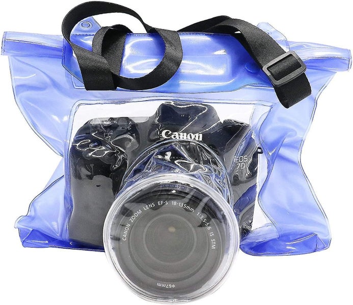 Waterproof Camera Bag Underwater Taking Photo Case Pouch Bag For Canon Nikon Carousel 1