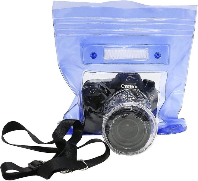 Waterproof Camera Bag Underwater Taking Photo Case Pouch Bag For Canon Nikon Carousel 2
