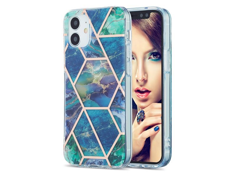 Case Cover for iPhone 12 mini Marble Carousel 1