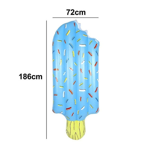 Ice Cream Pool Float popsicle Floating Row Swimming Pool Float Bed Beach Loung Carousel 2