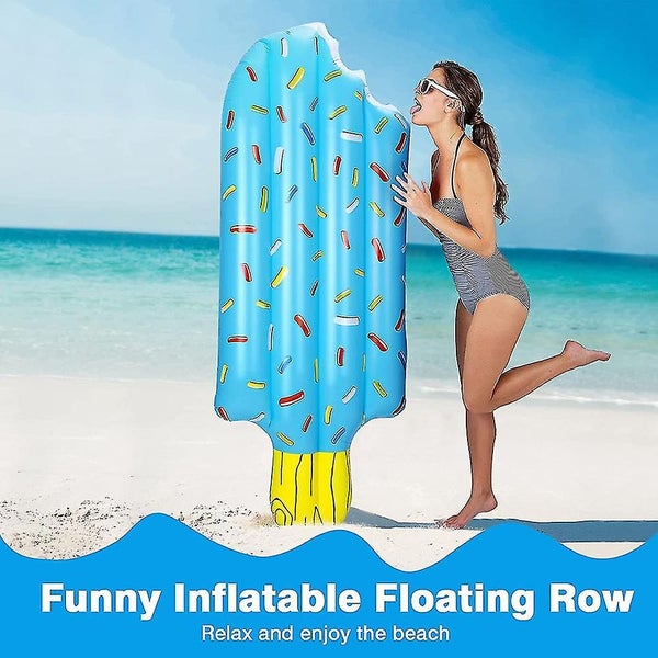 Ice Cream Pool Float popsicle Floating Row Swimming Pool Float Bed Beach Loung Carousel 5