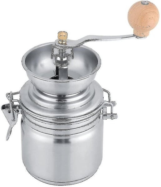 Stainless Steel Coffee Grinder Manual Chilli Crank Herbal Nuts Herb Mill- Carousel 1