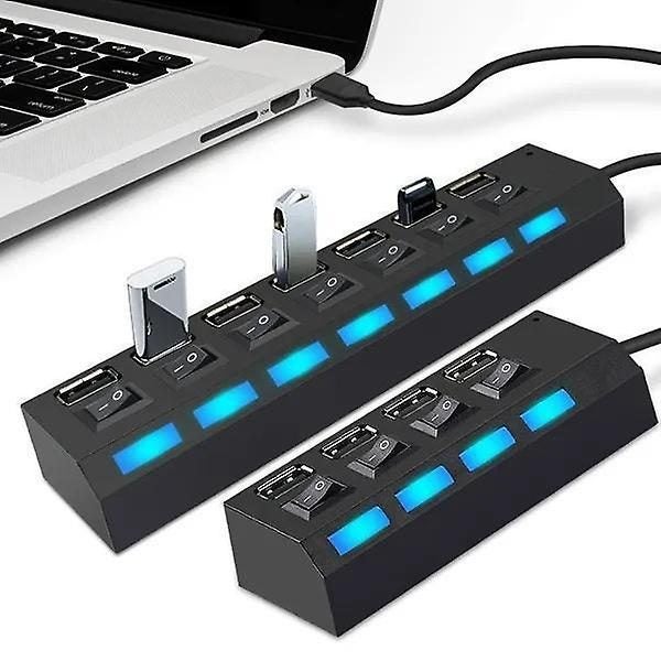 Port Multi Ex tender Usb Hub With Switch Usb Hub 2.0 Multi Usb Splitter Hub Us Carousel 2