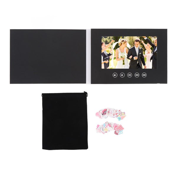 video greeting card electronic greeting card lcd screen video brochure Carousel 8