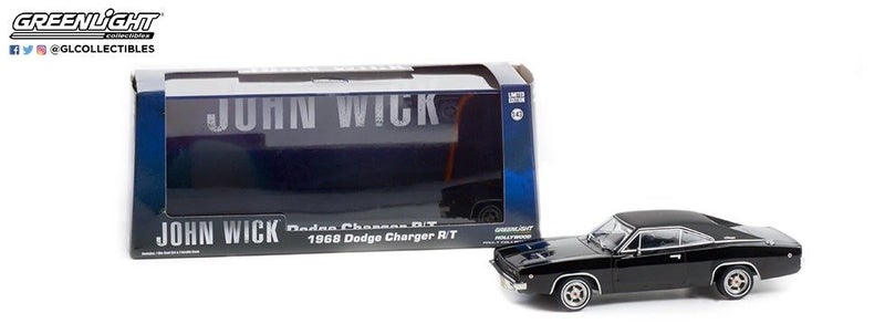 1/43 1968 Dodge Charger R/T - John Wick Carousel 1