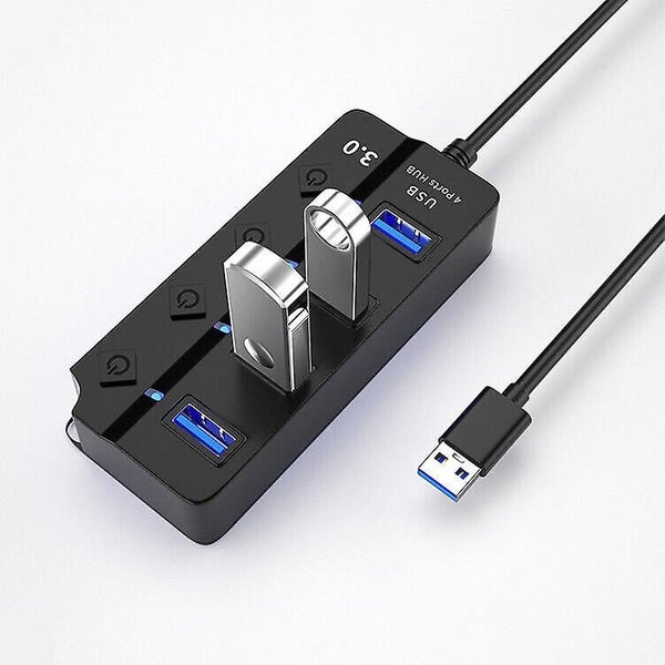 Usb 3.0 Hub 4-port Hub Independent Switch Docking Station Carousel 2