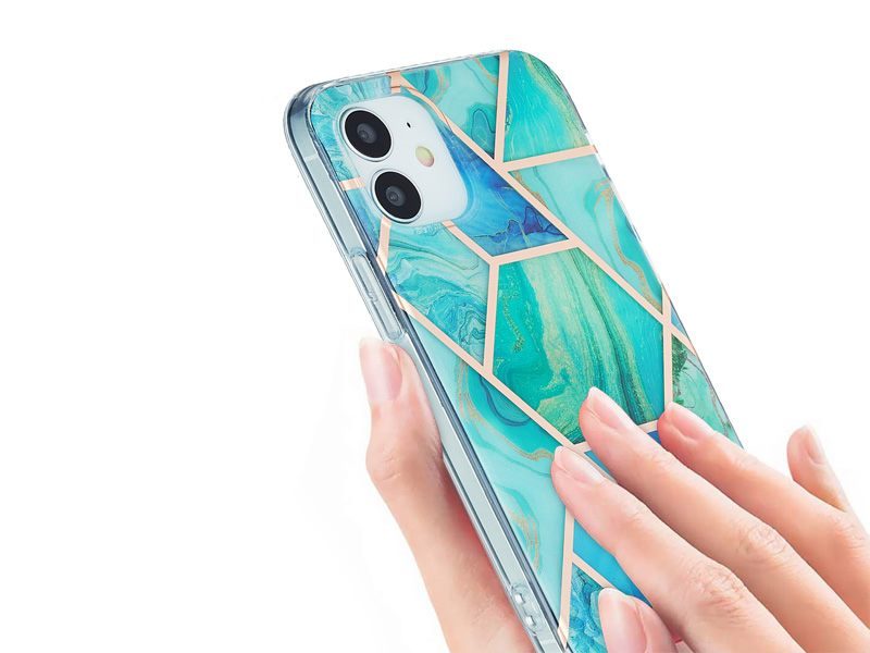 Case Cover for iPhone 12 mini Marble Carousel 2