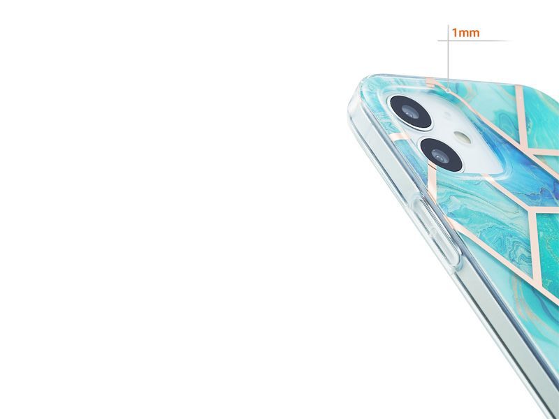 Case Cover for iPhone 12 mini Marble Carousel 4