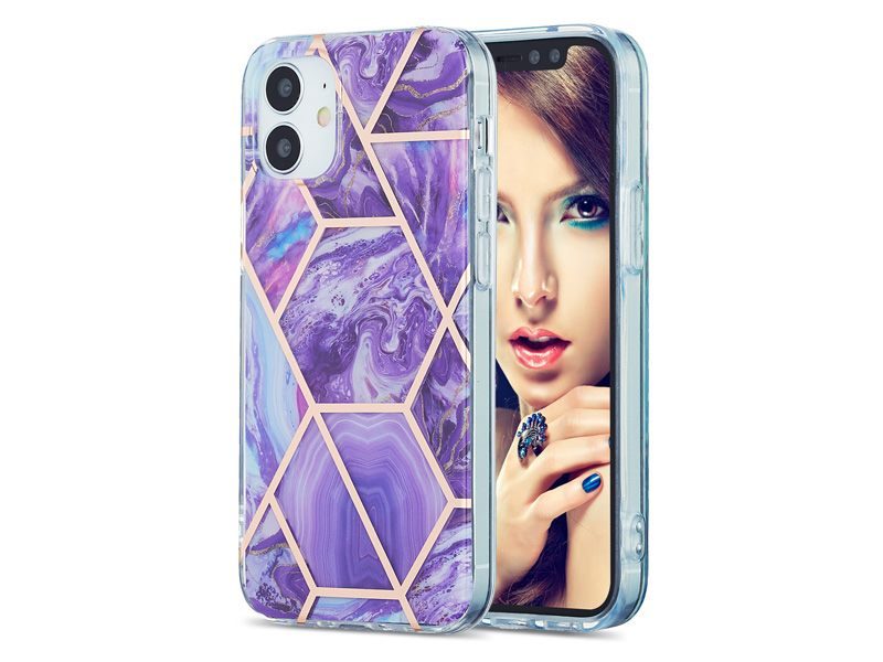 Case Cover for iPhone 12 mini Marble Carousel 1