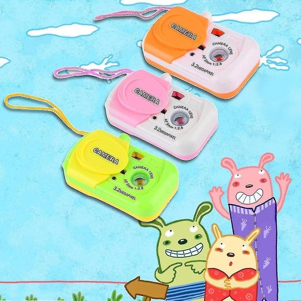 Portable Kids Children Baby Study Camera Shape Toys Plastic Children Lovely Toys Carousel 1