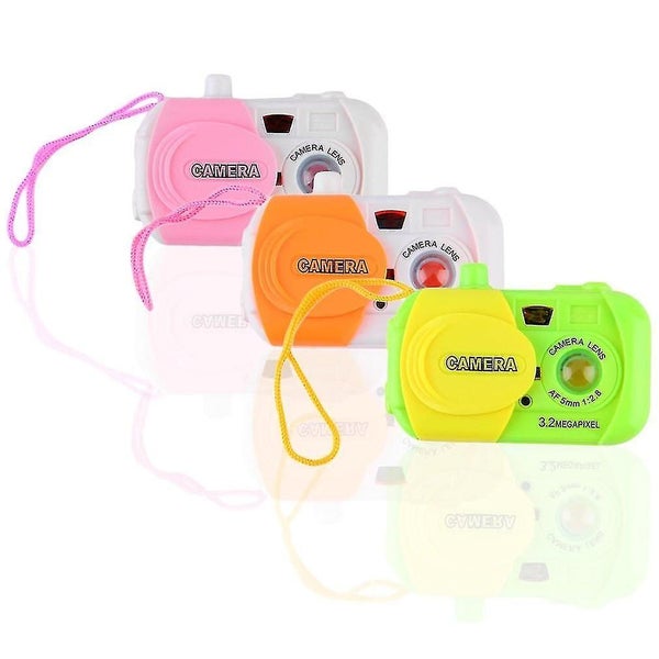 Portable Kids Children Baby Study Camera Shape Toys Plastic Children Lovely Toys Carousel 2