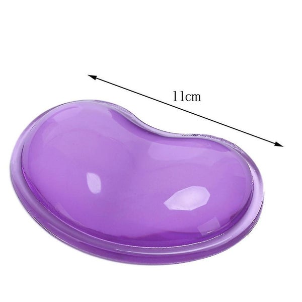 Mouse Pad Cute Heart Shaped Wrist Rest Soft Comfy Non-slip Ergonomic Design Gi Carousel 2