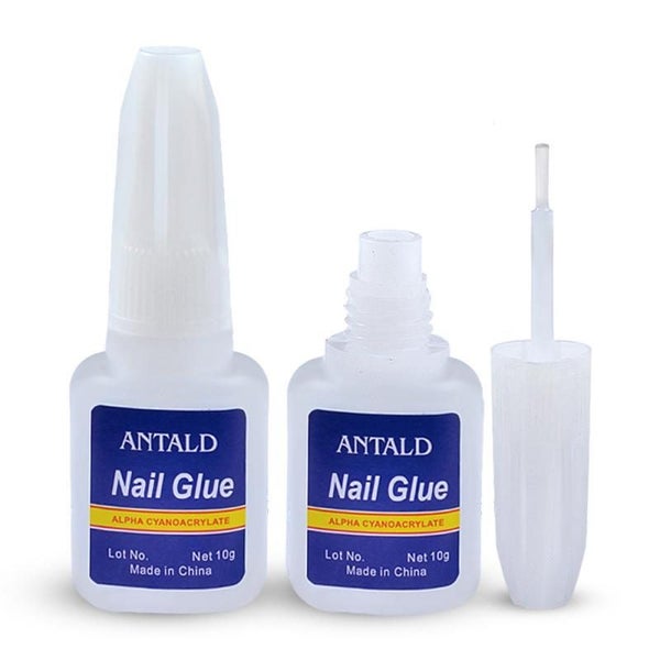 10 Gram Blue Bottle With Brush Nail Glue For Easy Application And Firm Bonding Carousel 1
