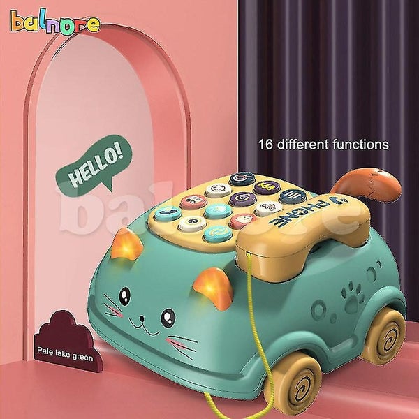 Early Education Toys Children's Intellectual Development Multi-function Phone Carousel 1