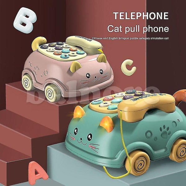 Early Education Toys Children's Intellectual Development Multi-function Phone Carousel 2